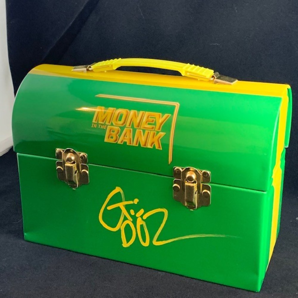 Otis SIGNED Money In The Bank Lunchbox WWE Auction