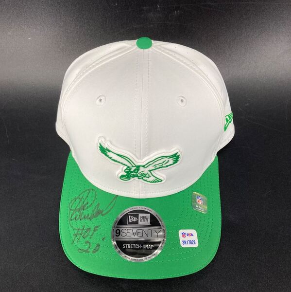 HOF - Eagles Harold Carmichael Signed 2025 Training Cap Hat