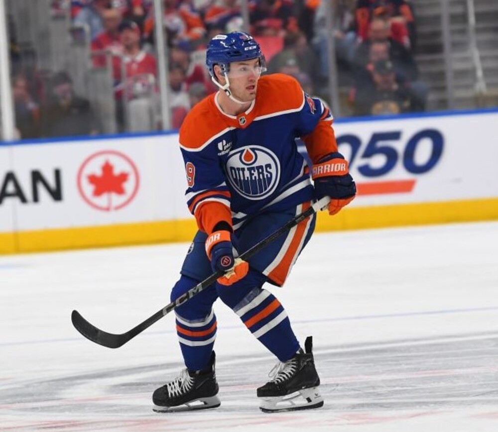 Ty Emberson #49 - Edmonton Oilers Shirts Off Our Backs Meet & Greet Opportunity - Includes On-Ice Photo, Autographed Jersey & 2 Tickets to Jan 24th Game vs Washington Capitals!