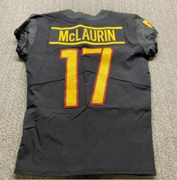 Crucial Catch - Commanders Terry McLaurin Game Worn Jersey (10/05/23) Si...