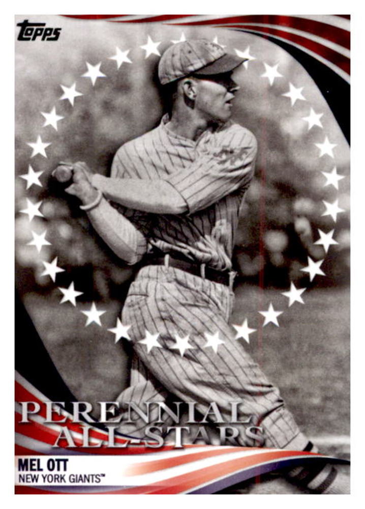 2019 Topps Update Perennial All Stars #PAS21 Mel Ott