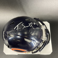 NFL - Bears Tyler Scott signed mini helmet