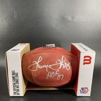 HOF - Bills Thurman Thomas Signed Authentic Football