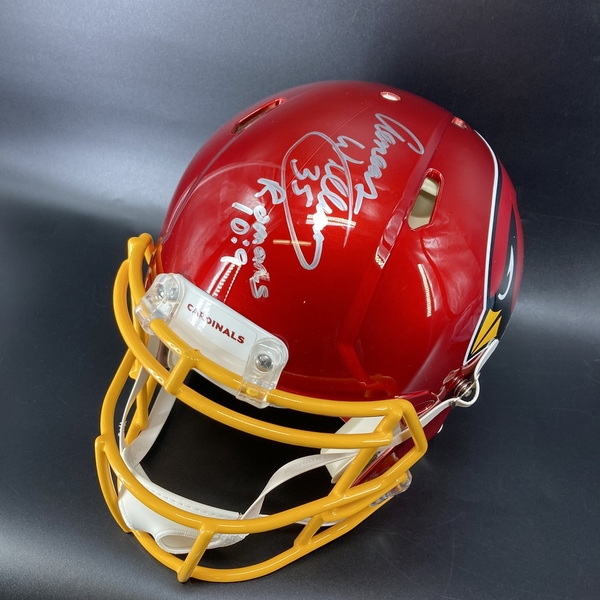 HOF - Cardinals Aeneas Williams Signed Authentic Flash Speed Helmet