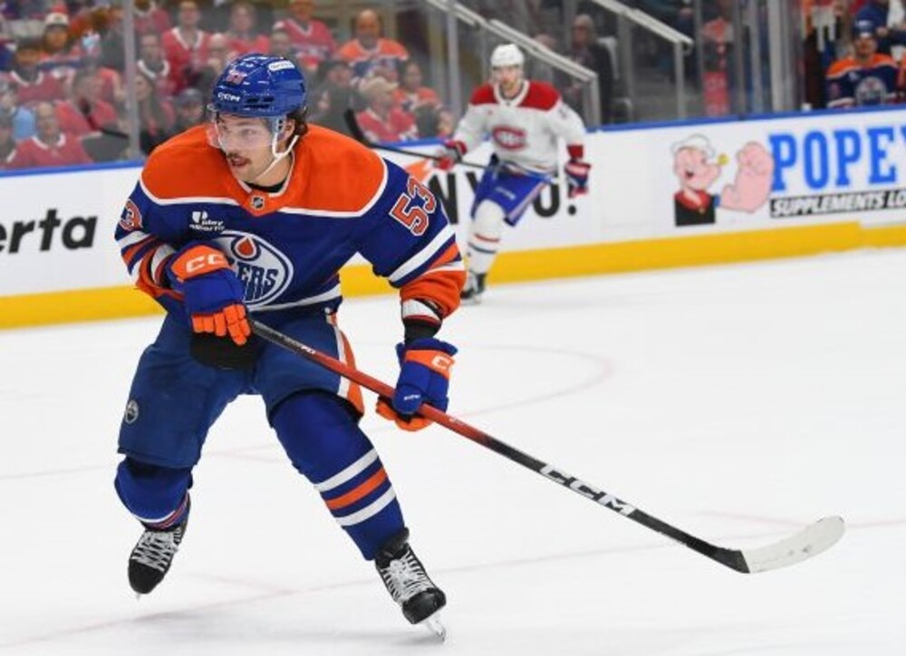 Isaac Howard #53 - Edmonton Oilers Shirts Off Our Backs Meet & Greet Opportunity - Includes On-Ice Photo, Autographed Jersey & 2 Tickets to Jan 24th Game vs Washington Capitals!