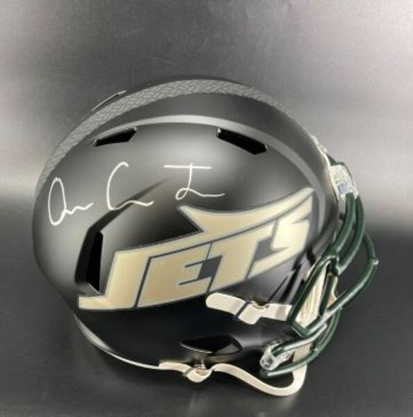 NFL - Jets Omar Cooper Jr Signed Alternate Replica Helmet
