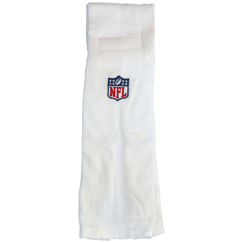 Baker Mayfield Cleveland Browns GameUsed NFL QB Towel vs. Chicago