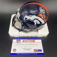 Broncos - Casey Kreiter Signed Mini Helmet