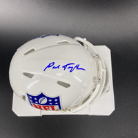 NFL - Paul Tagliabue Signed NFL Shield Mini Helmet