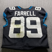 London Games - Jaguars Luke Farrell Game Worn Jersey (10/01/23) Size 44