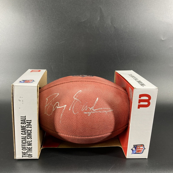 Legends - Lions Barry Sanders Signed Authentic Football