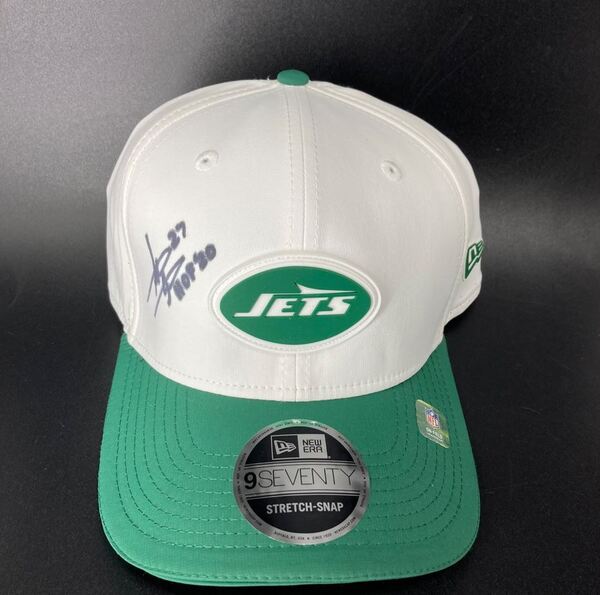 HOF - Jets Kevin Mawae Signed Hat
