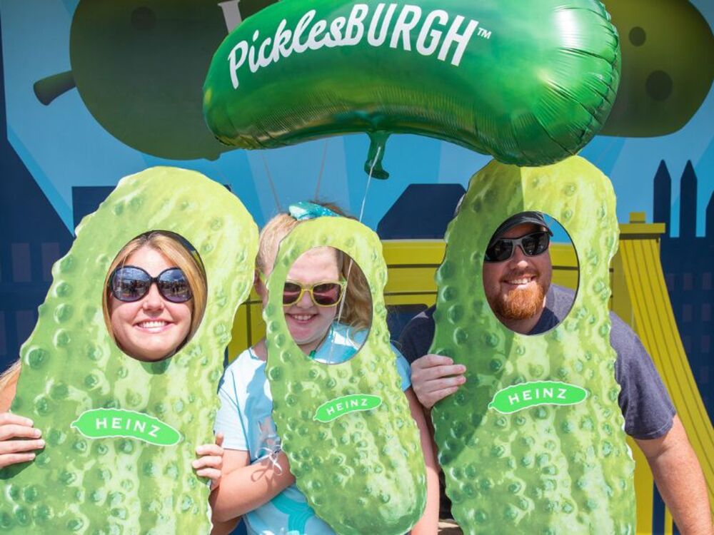 VIP (Very Important Pickle) at the Picklesburgh Festival