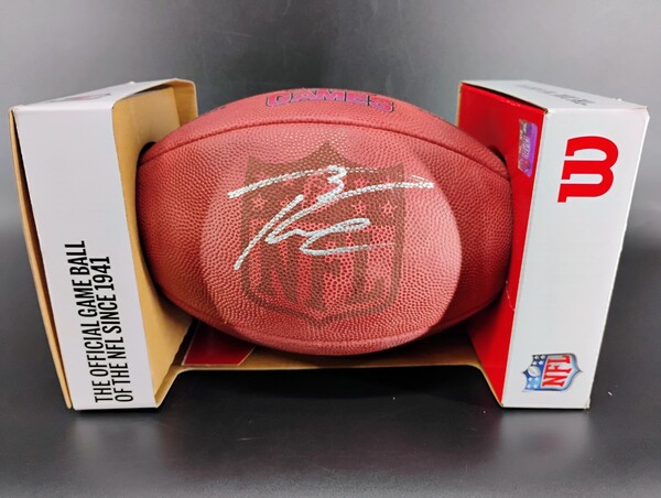 NFL - Steelers Russell Wilson Signed Authentic Football
