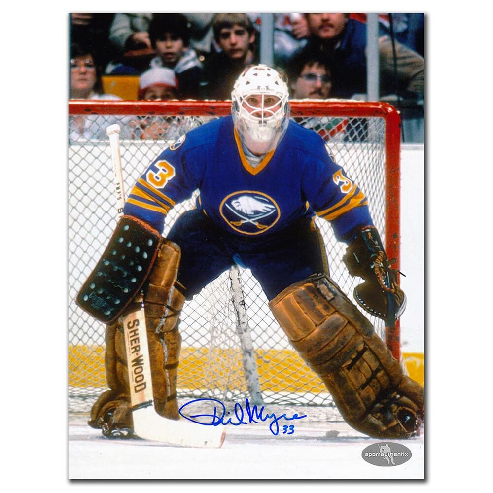 Phil Myre Autographed Buffalo Sabres 8x10 Photo