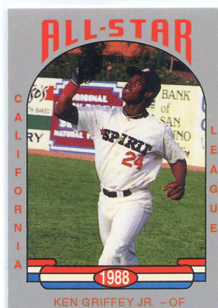 1988 California League All-Stars Cal League #26 Ken Griffey Jr.