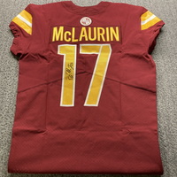 NFL - Commanders Terry McLaurin Signed Authentic Jersey Size 44