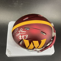 NFL - Commanders Jaylin Lane Signed Mini Helmet