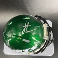 NFL - Jets Jordan Travis Signed Mini Helmet