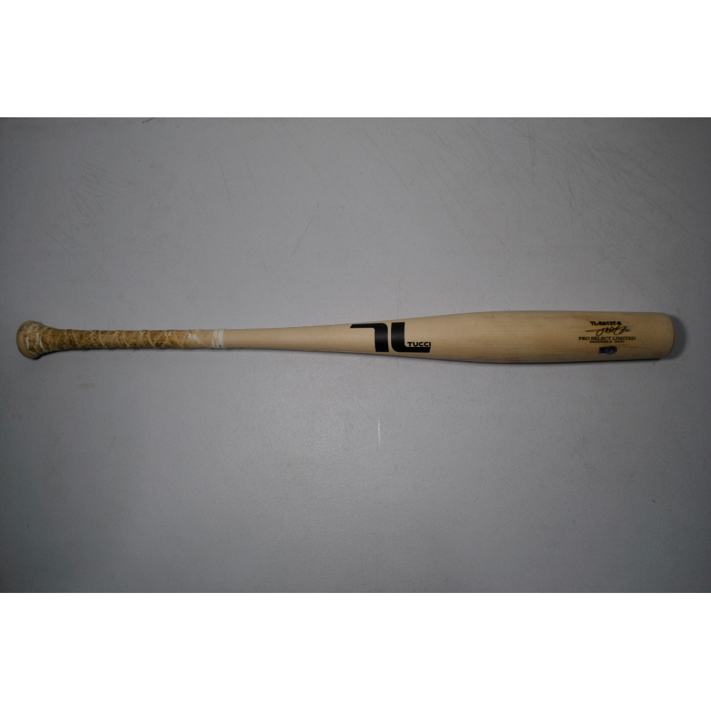 Seth Brown Game-Used Broken Bat - Natural Tucci Lumber TL-RA13T