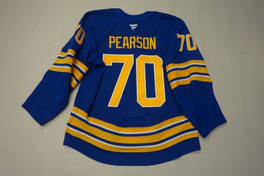Tanner Pearson 2025-26 Buffalo Sabres Set 2 Home Jersey