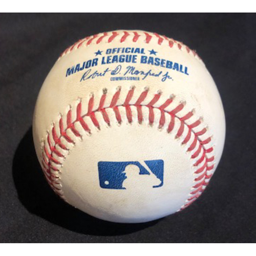 Game-Used Baseball -- Trevor Bauer to Niko Goodrum (Strikeout Looking) -- Top 1 -- Tigers vs. Reds on 7/26/20