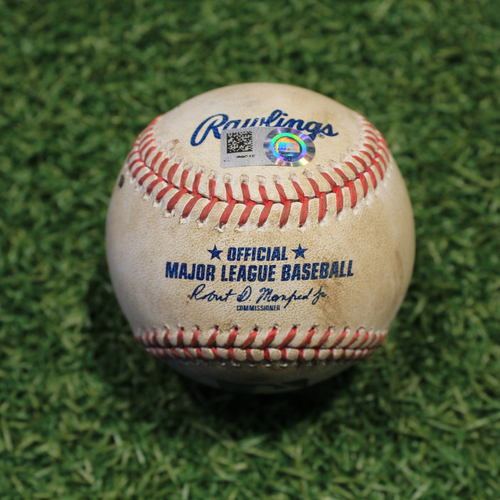 Game-Used Baseball: Nick Madrigal 15th Career Hit & 4th Career RBI (CWS @ KC 9/4/20)
