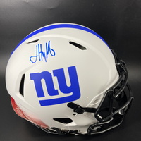 NFL - Giants Jalin Hyatt Signed Lunar Eclipse Authentic Speed Helmet