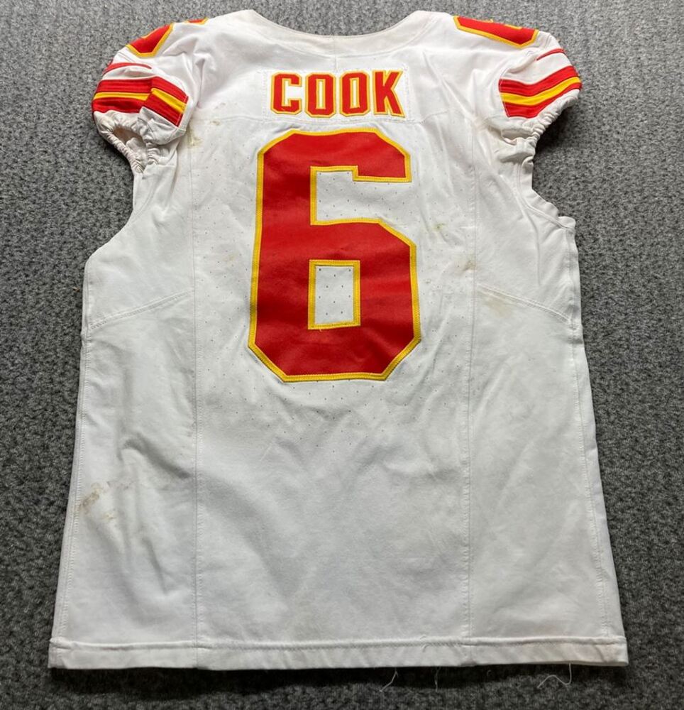 Sao Paulo Game - Chiefs Bryan Cook Game Worn Jersey (9/05/2025