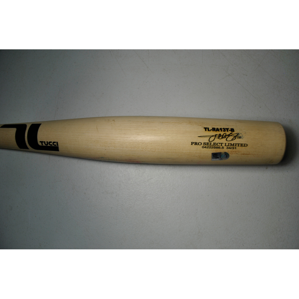 Seth Brown Game-Used Broken Bat - Natural Tucci Lumber TL-RA13T