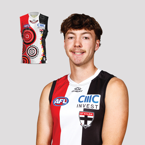Photo of Patrick Said #33 - 2026 Away Player First Nations Guernsey * Signed