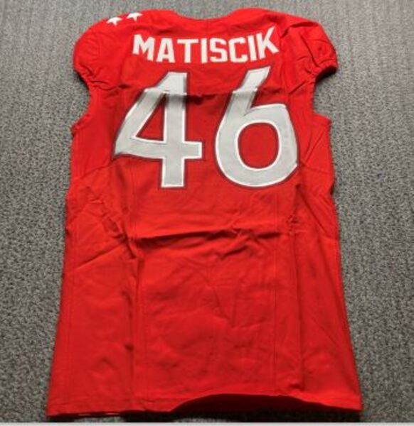 NFL - Jaguars Ross Matiscik Game Issued Pro Bowl Games Jersey Size 42