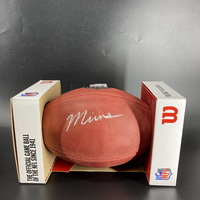 NFL - Broncos Marvin Mims Signed Authentic Football