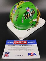 NFL - Browns Mason Graham Signed NFL Draft Mini Helmet