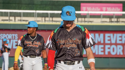 #77 Pavos Salvajes de Augusta Jersey - Leiker Figueroa