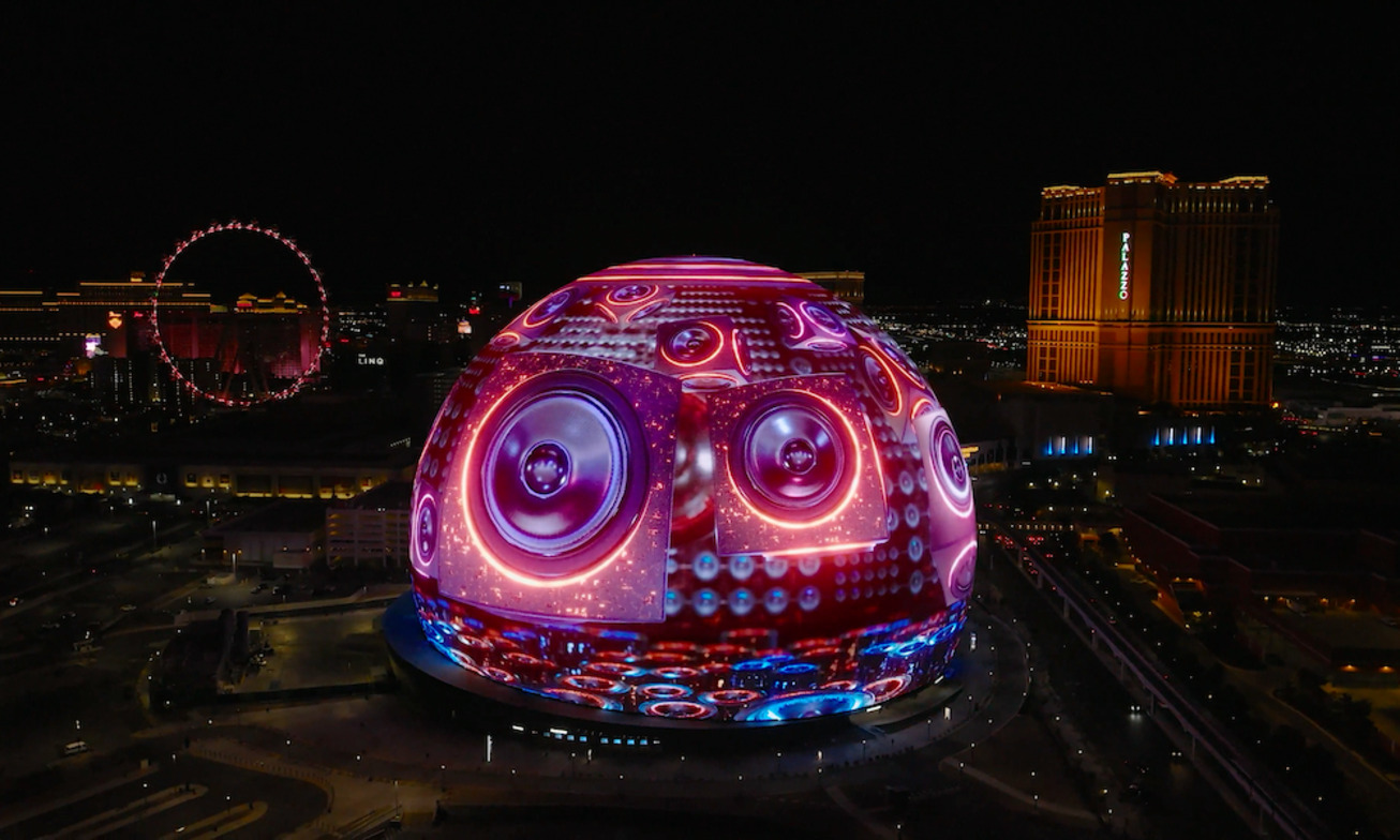 Image of the Sphere in Las Vegas, NV