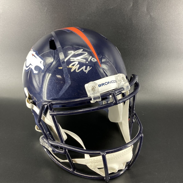 NFL - Broncos Bo Nix Signed Replica Speed Helmet