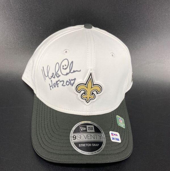 HOF - Saints Morten Anderson Signed 2025 Training Cap Hat