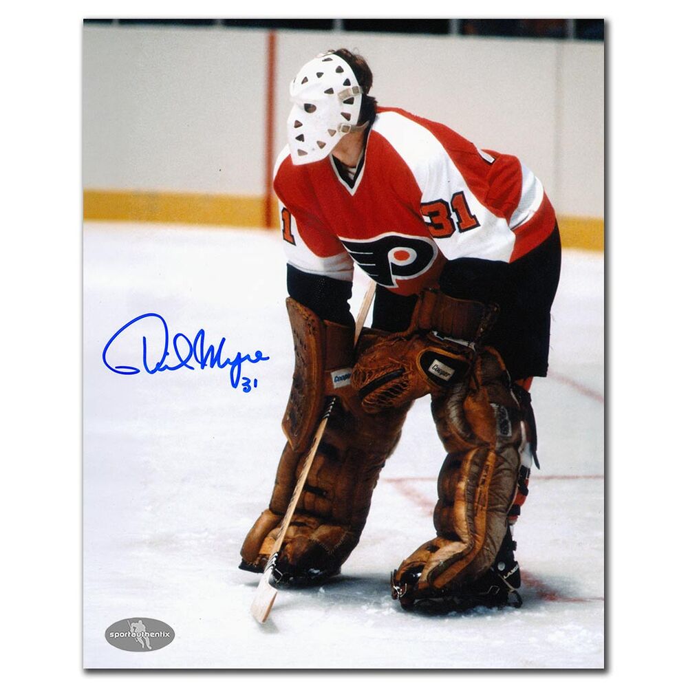 Phil Myre Autographed Philadelphia Flyers 8x10 Photo