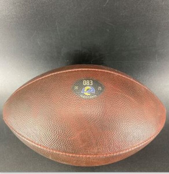 Crucial Catch - Rams Game Used Football (2025 Season) Numbered 083 Next ...
