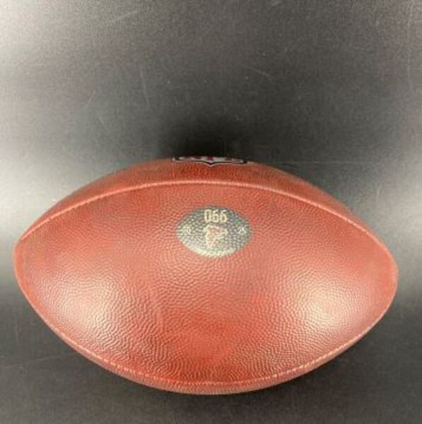 Crucial Catch - Falcons Game Used Football 2025 Season Indivdually Numbe...