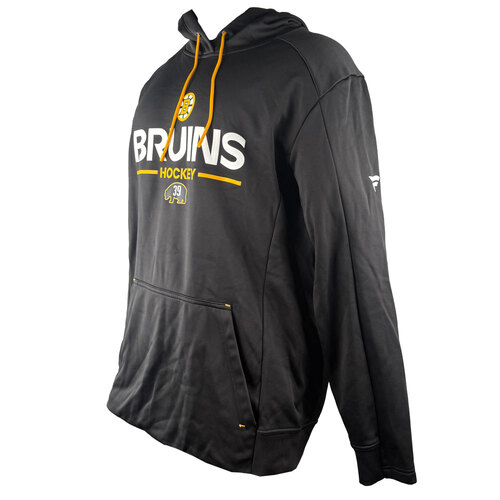 Photo of Team-Issued 2025-2026 Player-Worn Fanatics Bruins Hoodie - Morgan Geekie
