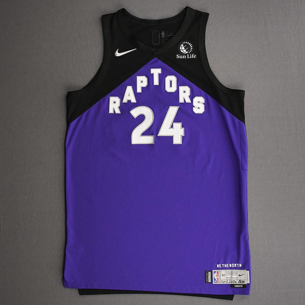 raptors earned jersey
