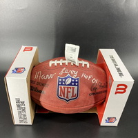 HOF - Bills Marv Levy Signed Authentic Football