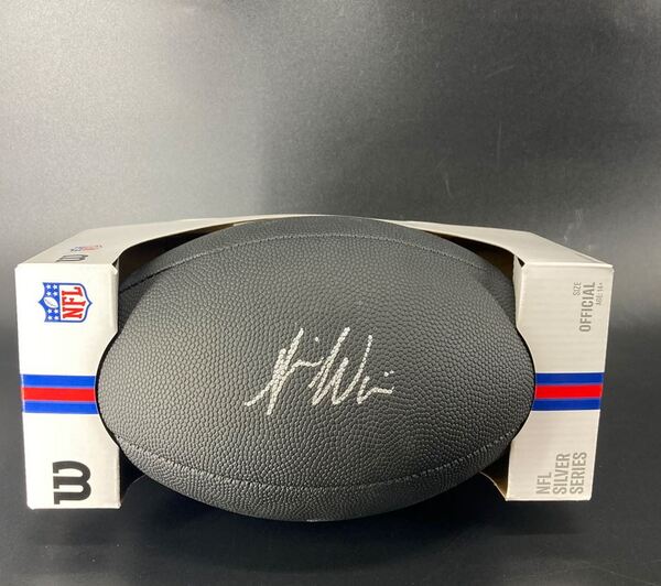 NFL - Packers Savion Williams Signed Black Composite Silver Series Football