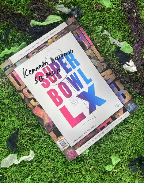 SBLX Game Program signed by MVP Kenneth Walker III