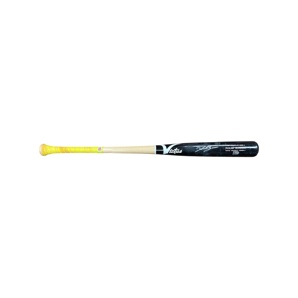 Nolan Gorman Autographed Game Used Broken Bat | St. Louis