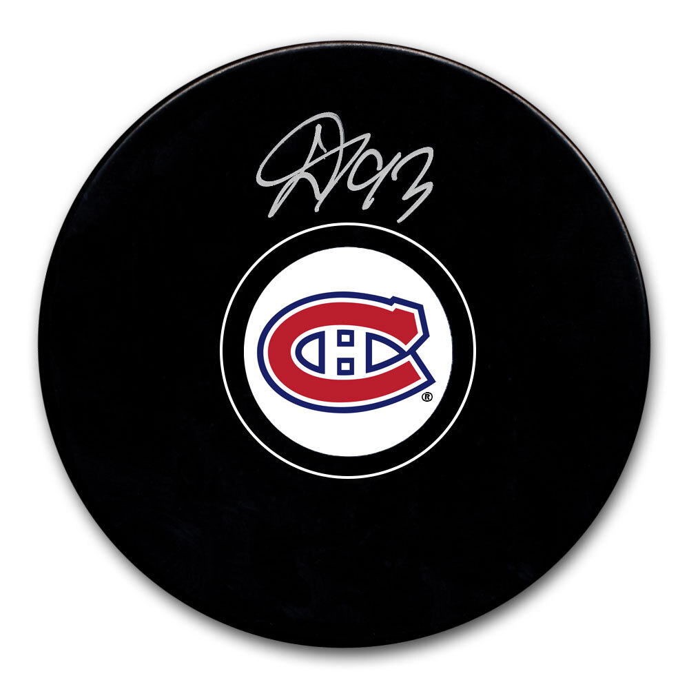 Ivan Demidov Autographed Montreal Canadiens Hockey Puck