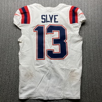 London Games - Patriots Joey Slye Game Worn Jersey (10/20/2024) With Lon...