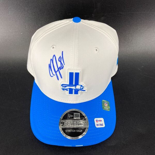 HOF - Lions Calvin Johnson Signed 2025 Training Cap Hat